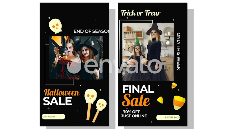 Halloween Sales Videohive 28653978 After Effects Image 7