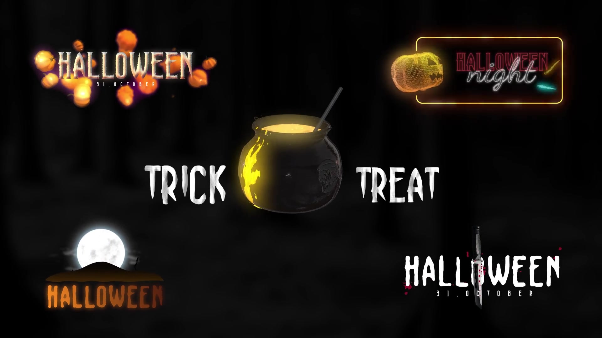 Halloween Scary Titles Videohive 34094338 Premiere Pro Image 11
