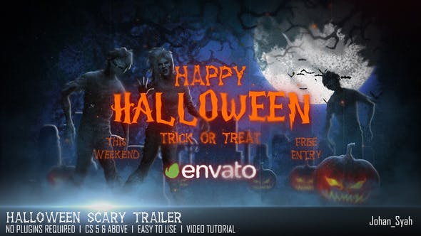 Halloween Scary Trailer - Videohive 24896128 Download