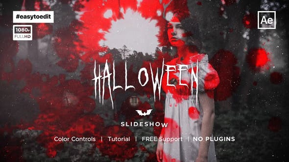 Halloween Slideshow Template - Videohive Download 34132750
