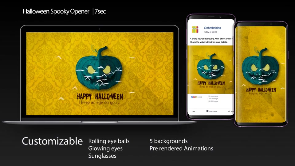 Halloween Spooky Opener Videohive 24764226 After Effects Image 7