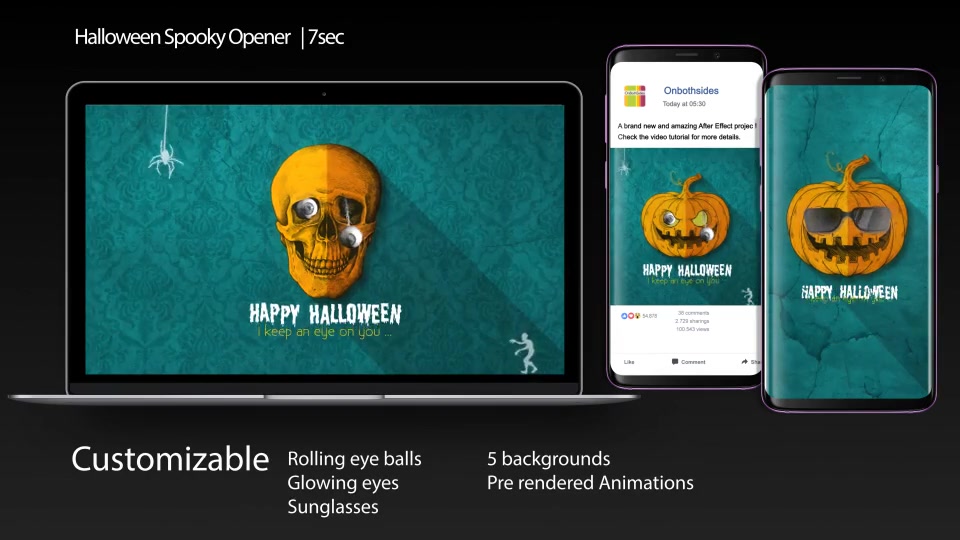 Halloween Spooky Opener Videohive 24764226 After Effects Image 9