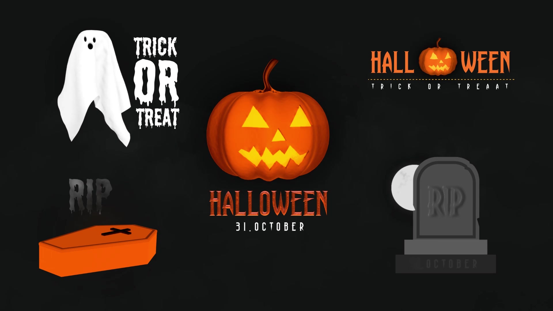 Halloween Spooky Titles Videohive 33558959 Apple Motion Image 13