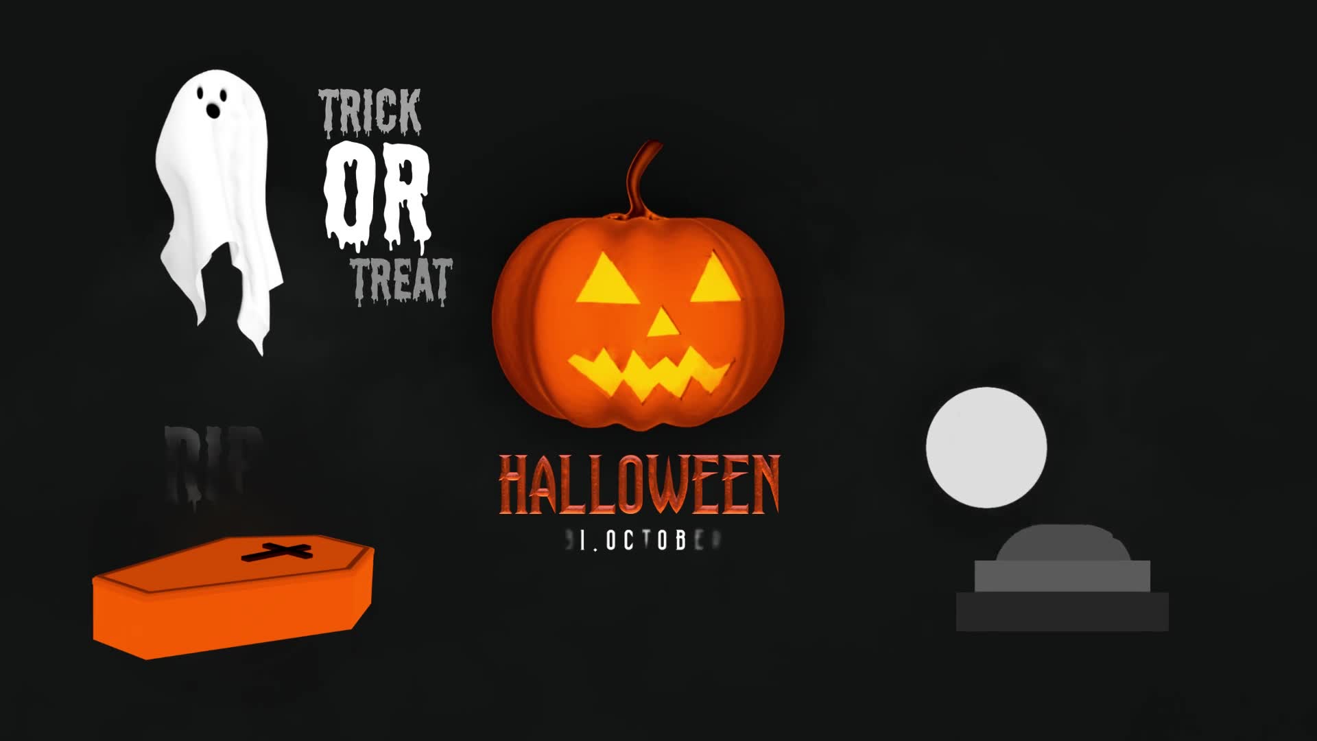 Halloween Spooky Titles Videohive 33558959 Apple Motion Image 2