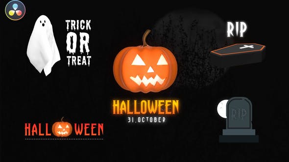 Halloween Spooky Titles - Videohive 33681754 Download