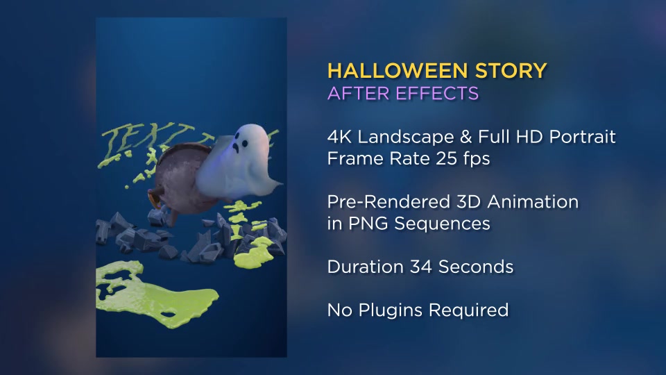 Halloween Story Greeting Videohive 29135307 After Effects Image 9