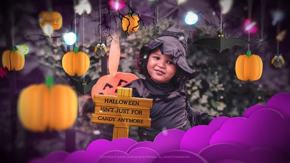 Halloween Stylish Slideshow opener - 34201694 Download Videohive