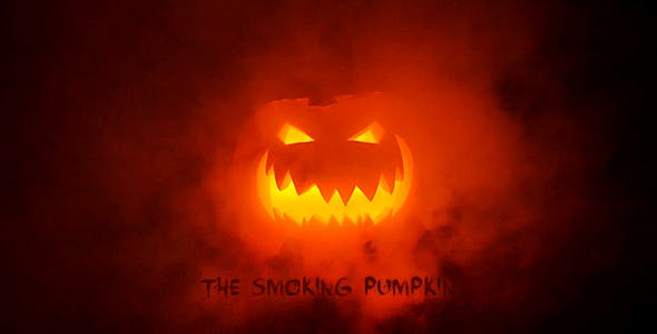 Halloween The Smoking Pumpkin - 18083544 Videohive Download