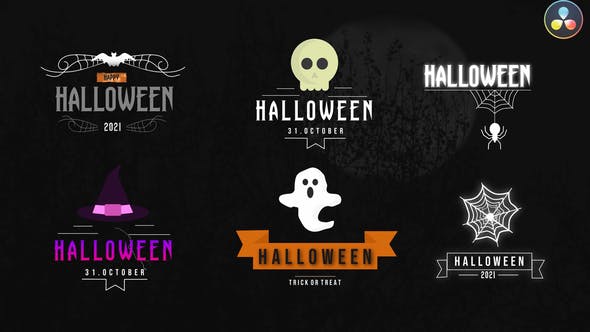Halloween Titles - 33670050 Download Videohive