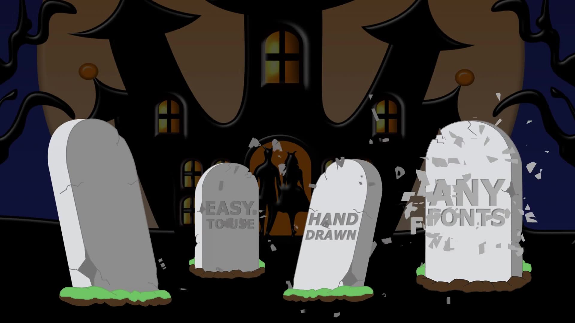 Halloween Titles | After Effects Videohive 24866325 After Effects Image 2