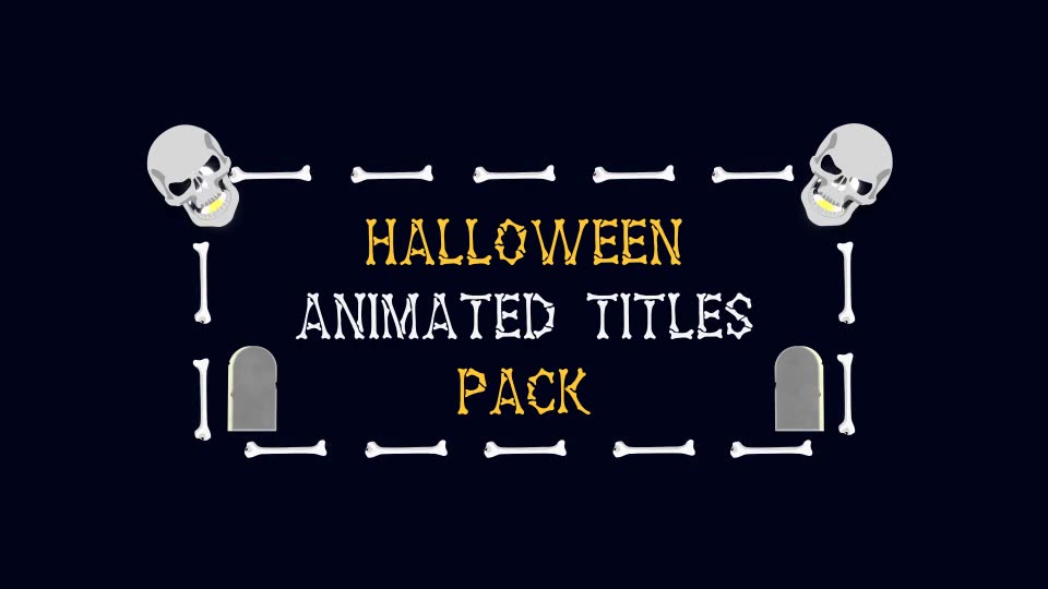 Halloween Titles Animation Pack Videohive 20826696 After Effects Image 2