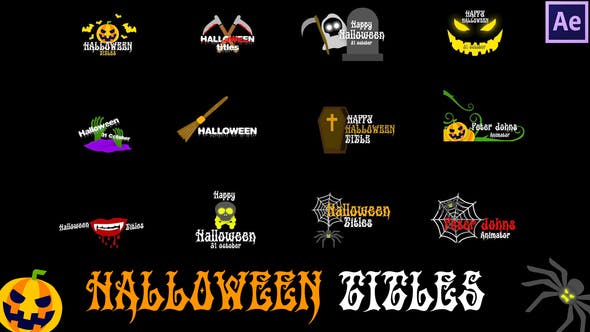 Halloween Titles - Download 29108527 Videohive