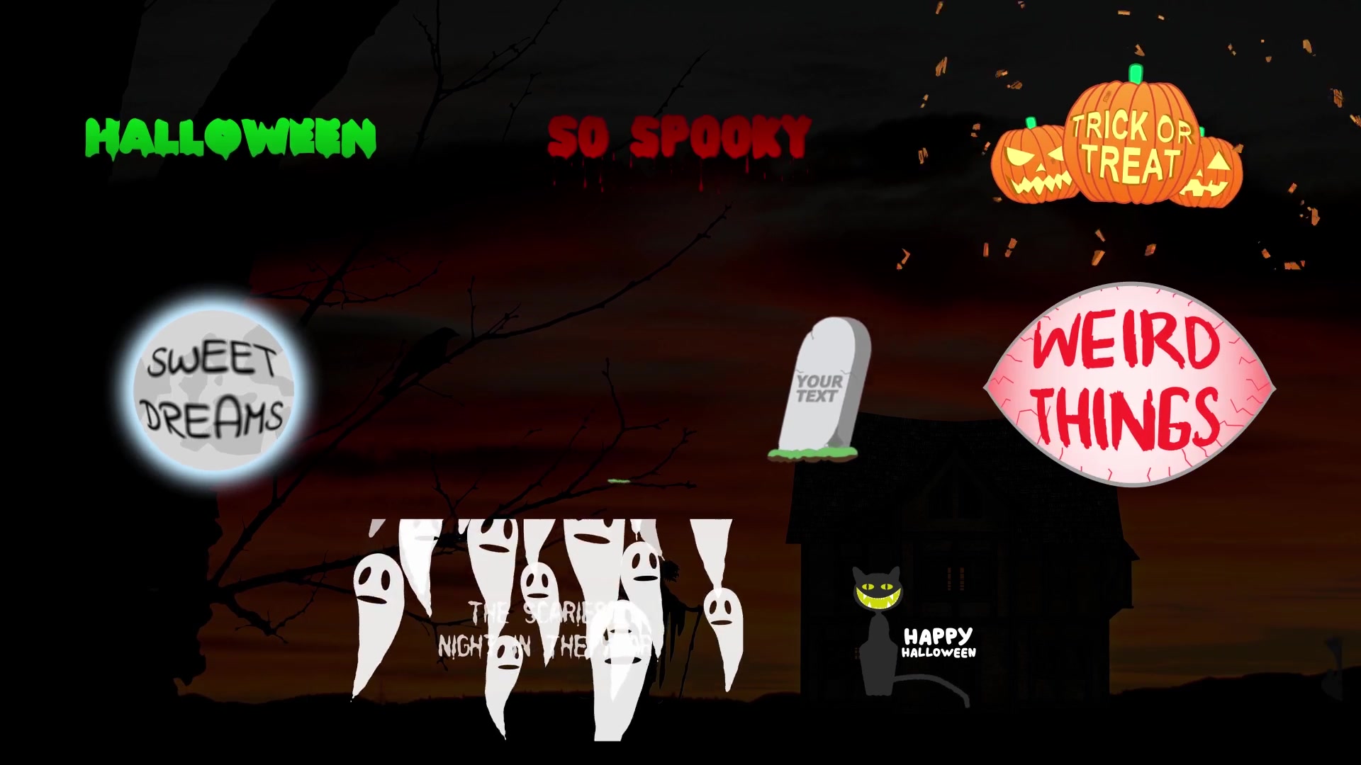 Halloween Titles | FCPX Videohive 24881136 Apple Motion Image 13