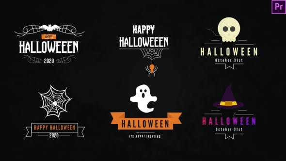 Halloween Titles Pack Premiere Pro - Videohive 28858249 Download