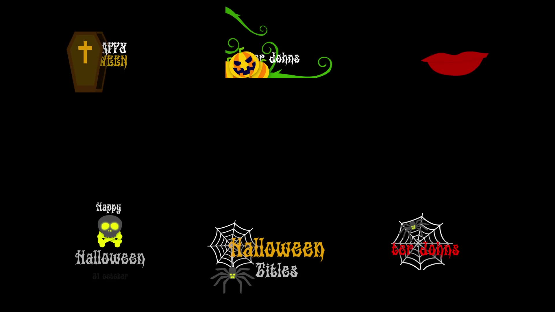 Halloween Titles Videohive 29064953 Premiere Pro Image 8