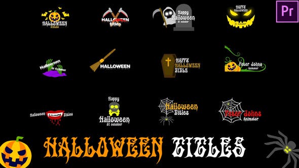 Halloween Titles - Videohive 29064953 Download