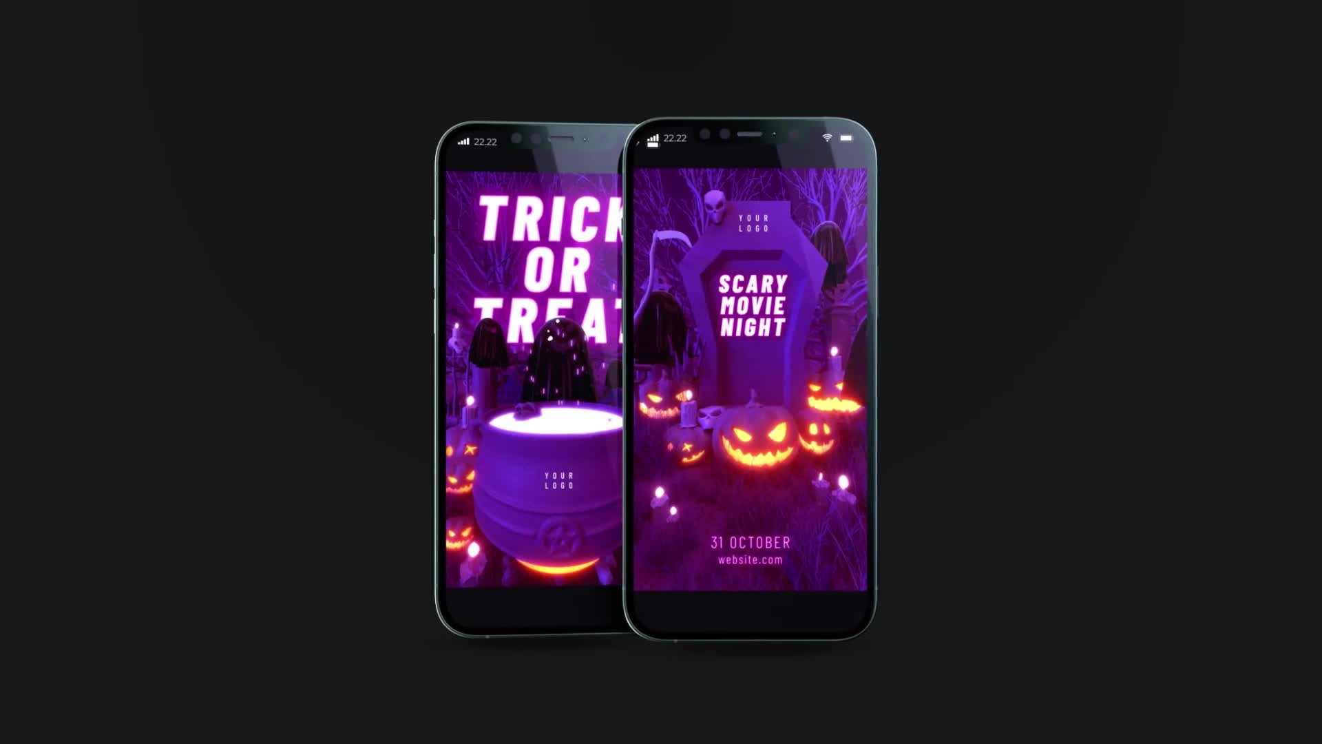 Halloween Trick or Treat Intro Videohive 34349856 After Effects Image 1