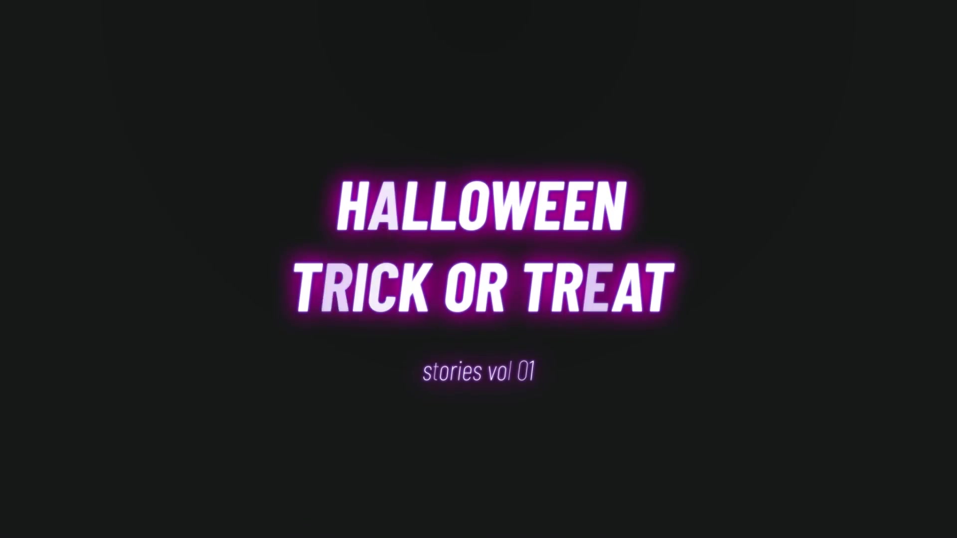 Halloween Trick or Treat Intro Videohive 34349856 After Effects Image 4