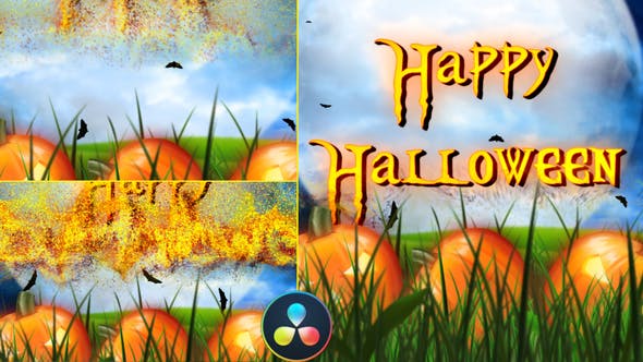 Halloween Wishes DaVinci Resolve - Videohive 33755864 Download
