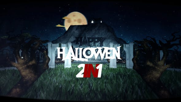 Hallowen Intro 2 In 1 - 22791104 Videohive Download