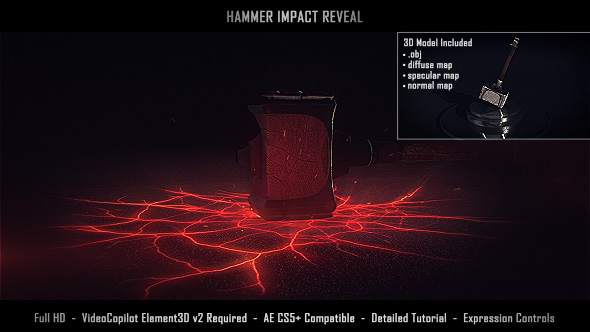 Hammer Impact Reveal - Download Videohive 19782812
