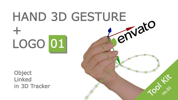Hand 3D Gesture + LOGO - Videohive 16865723 Download