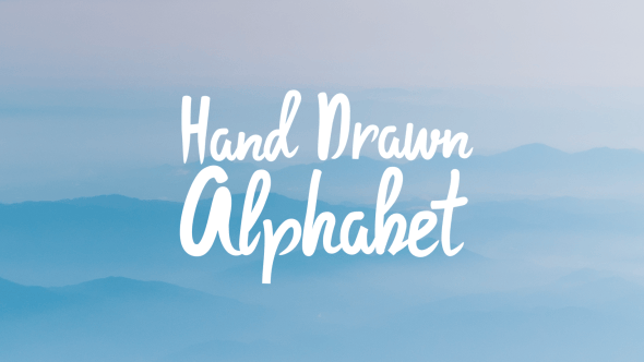 Hand Drawn Alphabet - Videohive Download 19180729