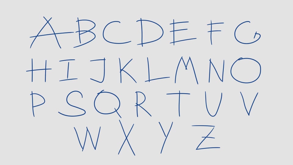 Hand Drawn Alphabet Videohive 21571625 After Effects Image 3