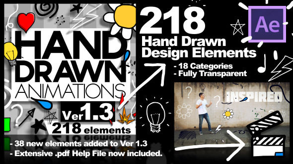 Hand Drawn Animations Ver 1.3 - Download Videohive 9436327