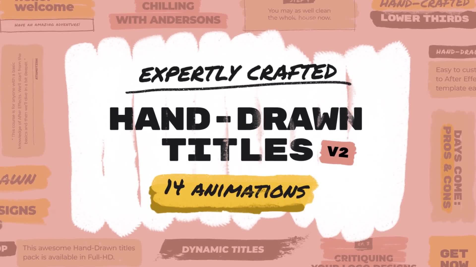 Hand Drawn Brush Titles Videohive 33082268 After Effects Image 1