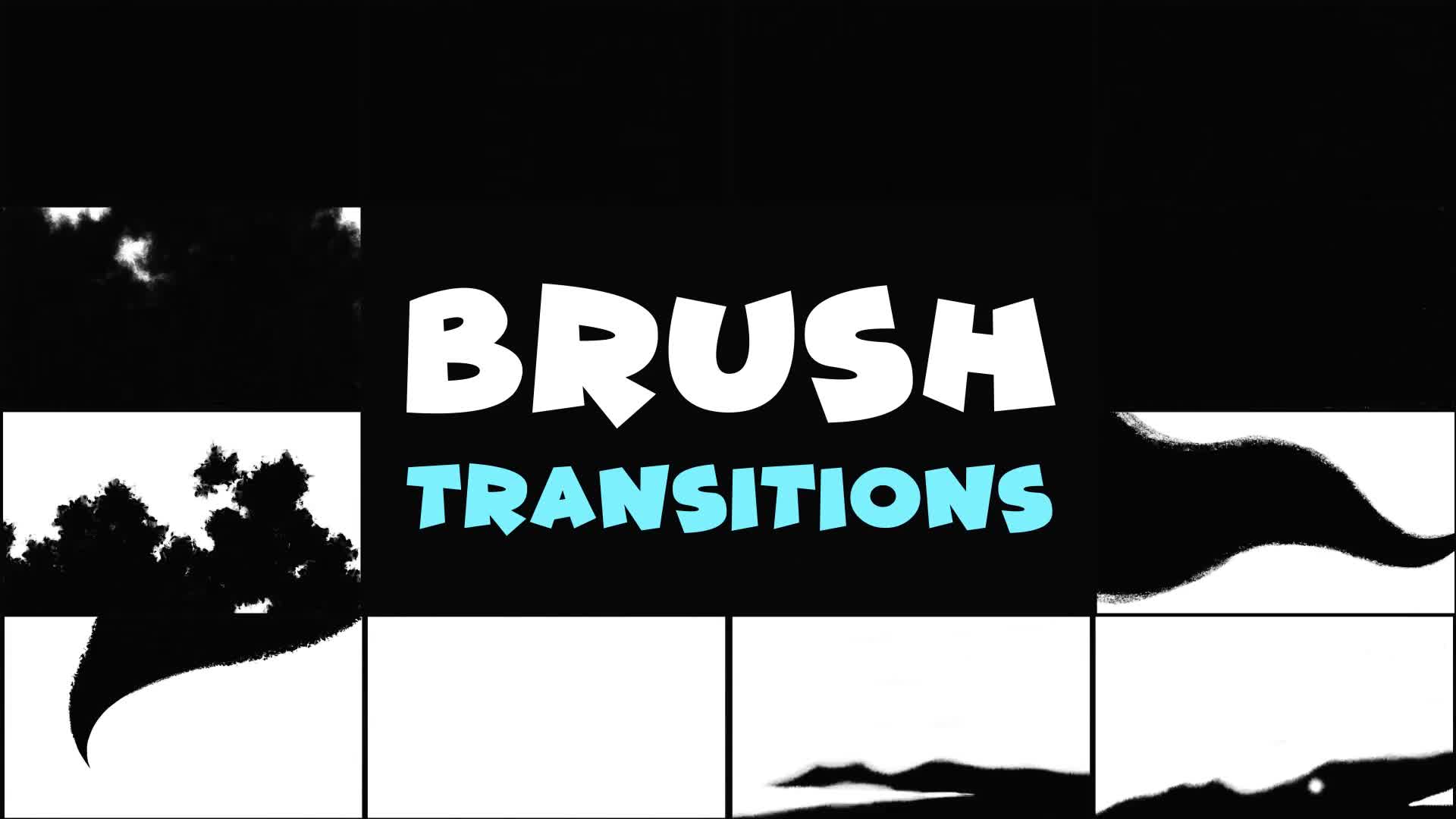 Hand Drawn Brush Transitions | After Effects Videohive 37355296 After Effects Image 1