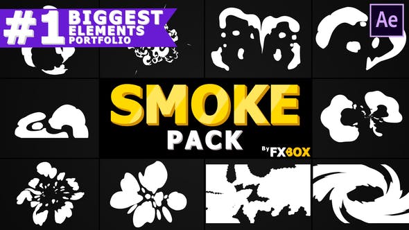 Hand Drawn Cartoon Smoke | After Effects - 24506744 Videohive Download