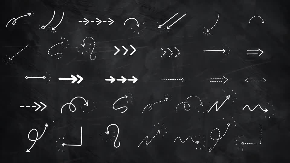 Hand Drawn Elements / Arrows Pack Videohive 39654200 Premiere Pro Image 1