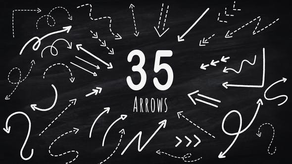 Hand Drawn Elements / Arrows Pack - Videohive 39507444 Download