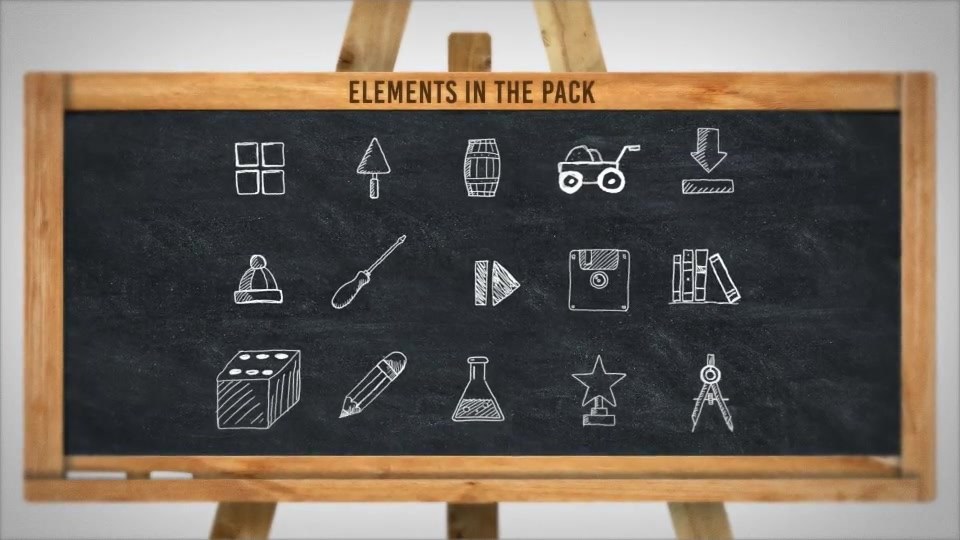 Hand Drawn Elements Pack - Download Videohive 17449750