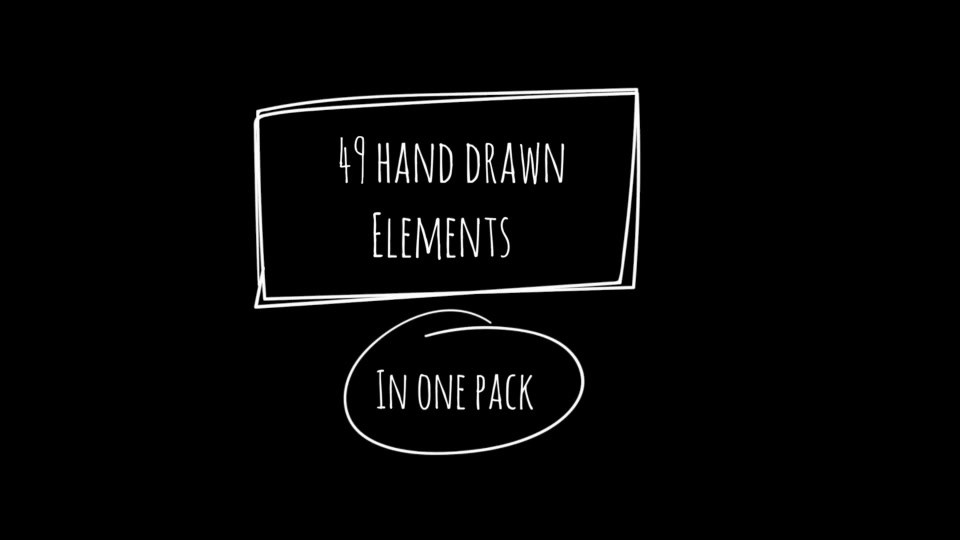 Hand Drawn Elements Videohive 29658407 DaVinci Resolve Image 3