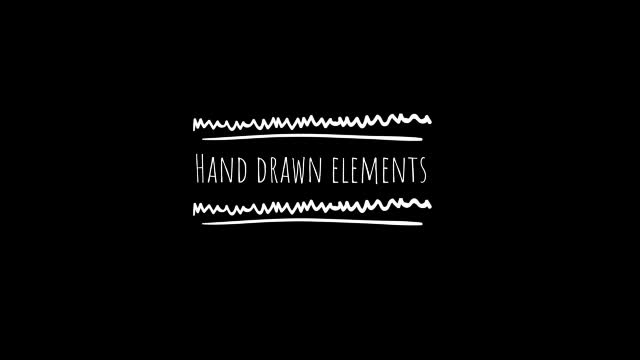 Hand Drawn Elements Videohive 36000537 Apple Motion Image 1