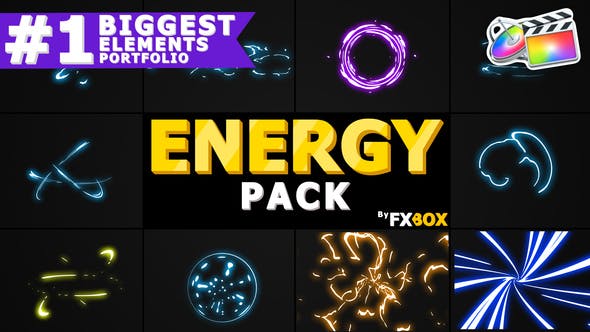 Hand Drawn Energy Charges | FCPX - 25543322 Videohive Download