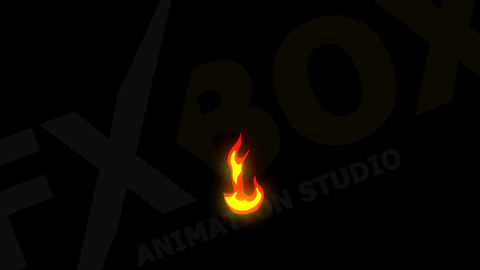 Hand Drawn FIRE Elements 24 fps - Download Videohive 21283297