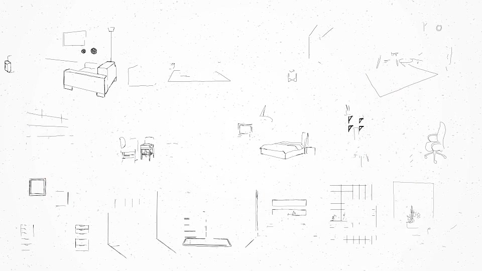 Hand Drawn Interior Designs - Download Videohive 22352602