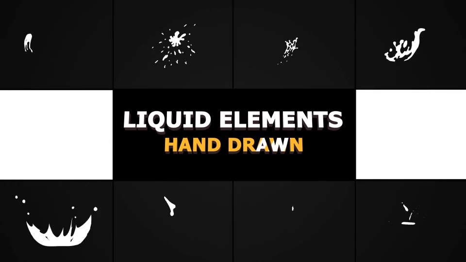 Hand Drawn Liquid Elements And Transitions | FCPX Videohive 23506062 Apple Motion Image 2