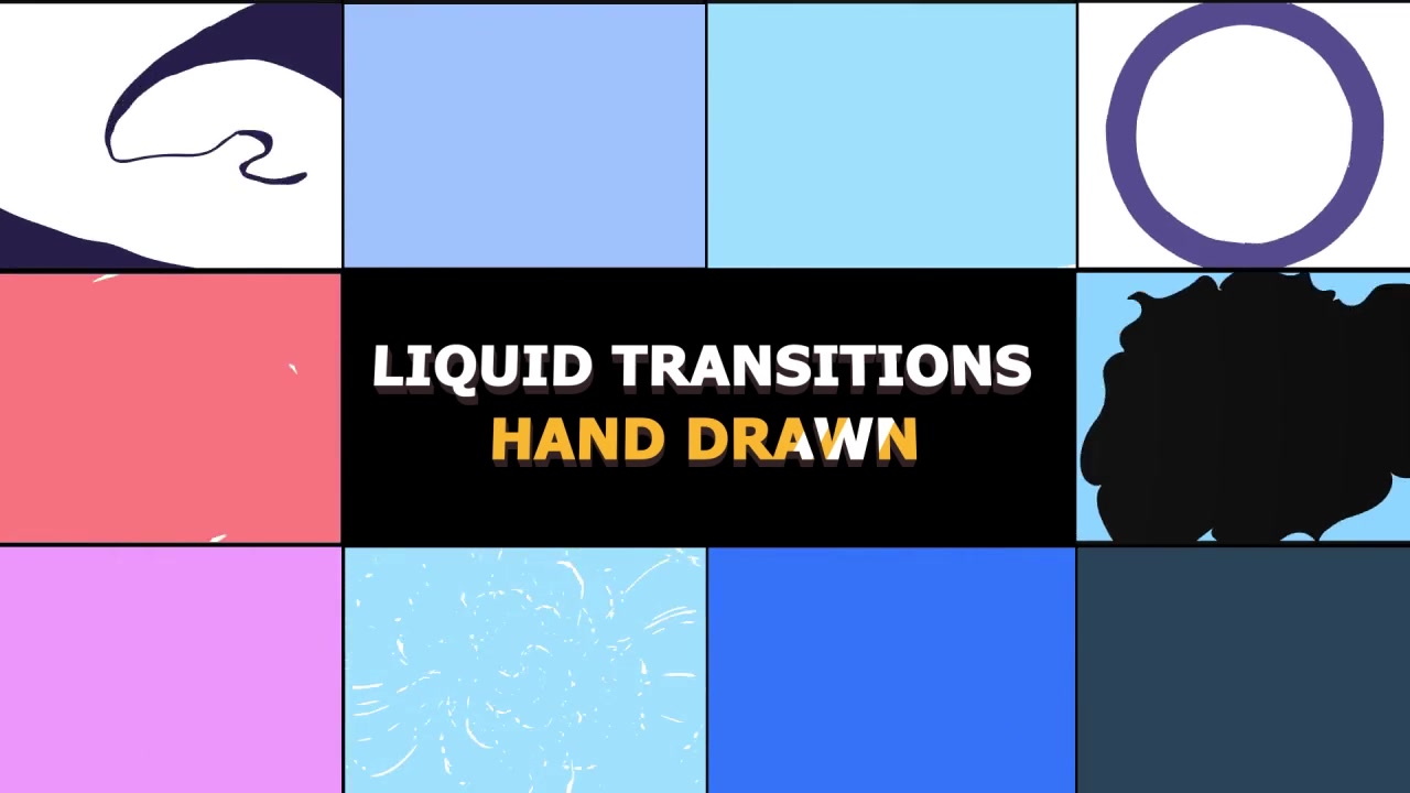 Hand Drawn Liquid Transitions | FCPX Videohive 23554963 Apple Motion Image 3