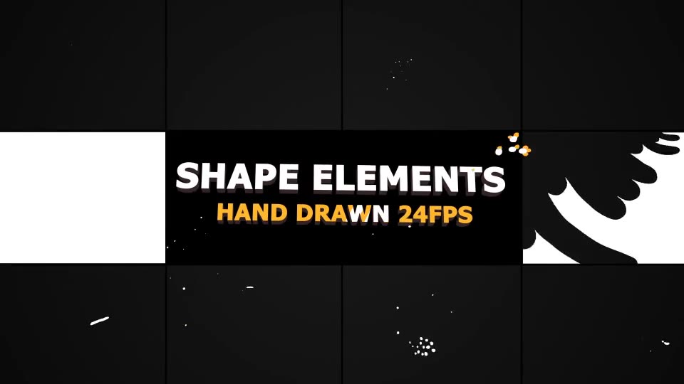 Hand Drawn Shape Elements And Transitions | FCPX Videohive 23560179 Apple Motion Image 2