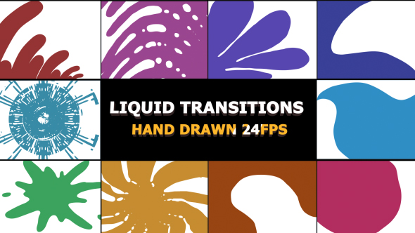 Hand Drawn Transitions - Download Videohive 21306646