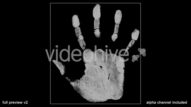 Hand Fingerprint Scan Identification Interface Videohive 21332279 Motion Graphics Image 10