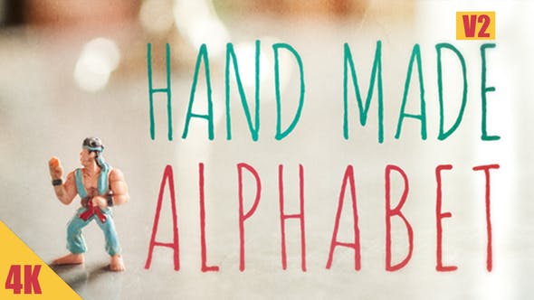 Hand Made Alphabet V2 - 17505824 Download Videohive