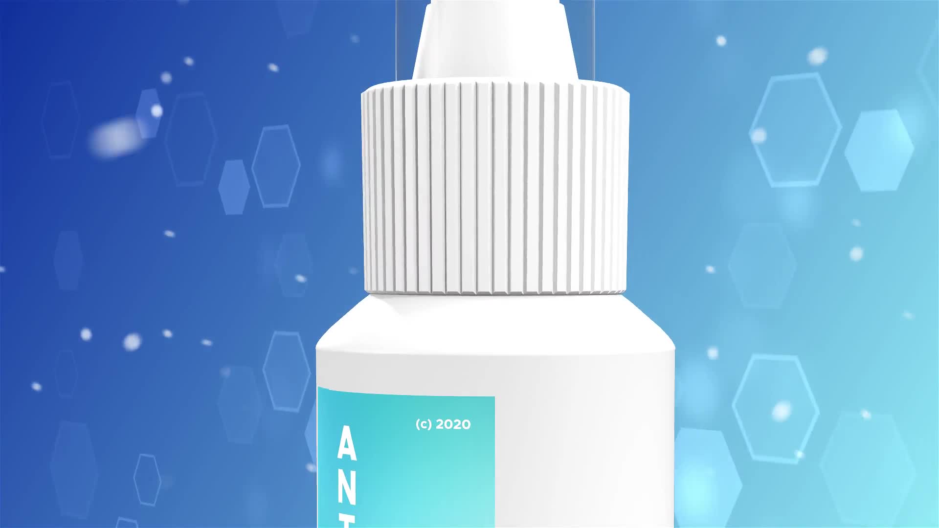 Hand Sanitizer Mockup Intro Videohive 26176888 After Effects Image 1