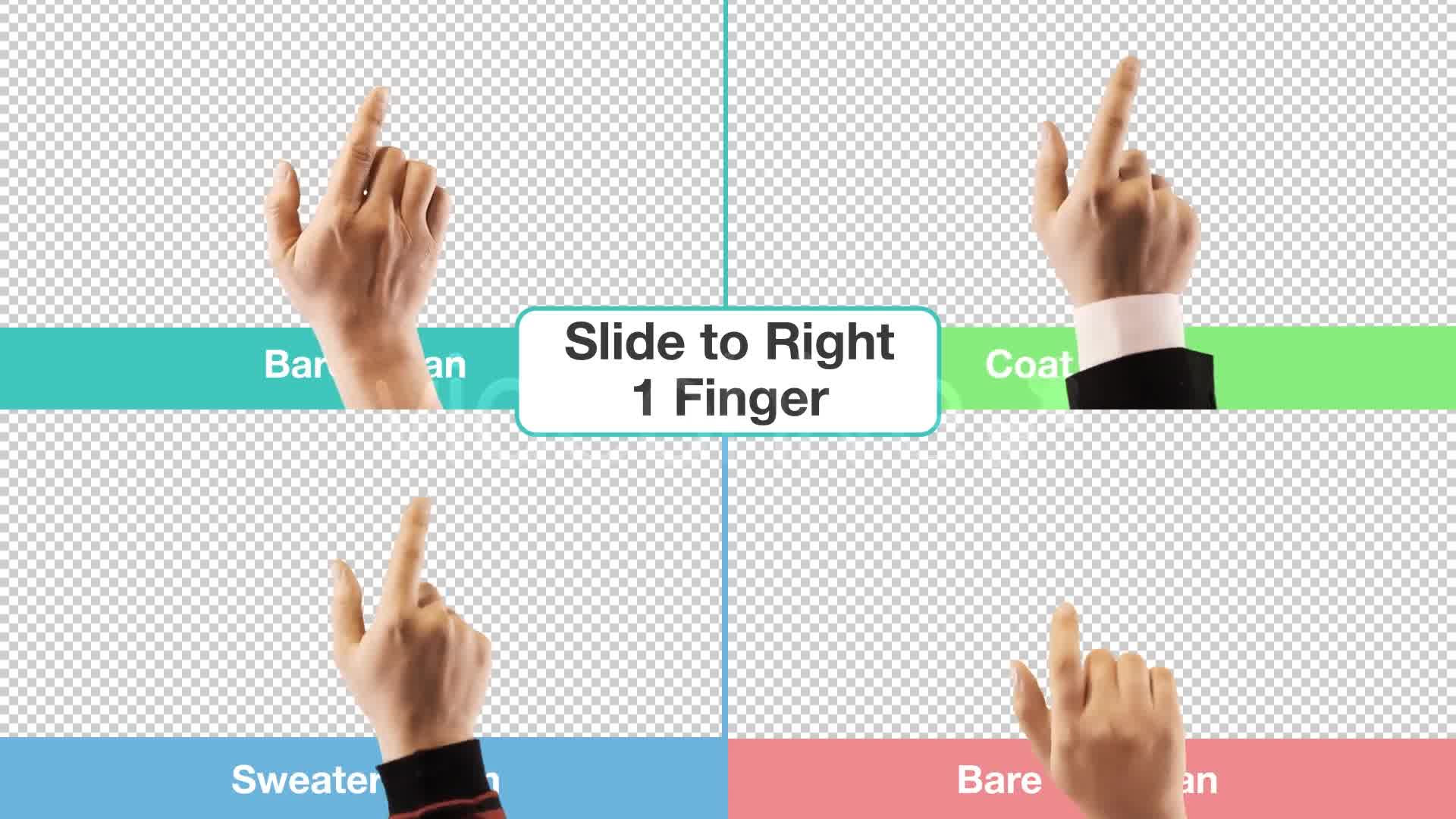 Hand Touch Gestures  Videohive 11736571 Stock Footage Image 10