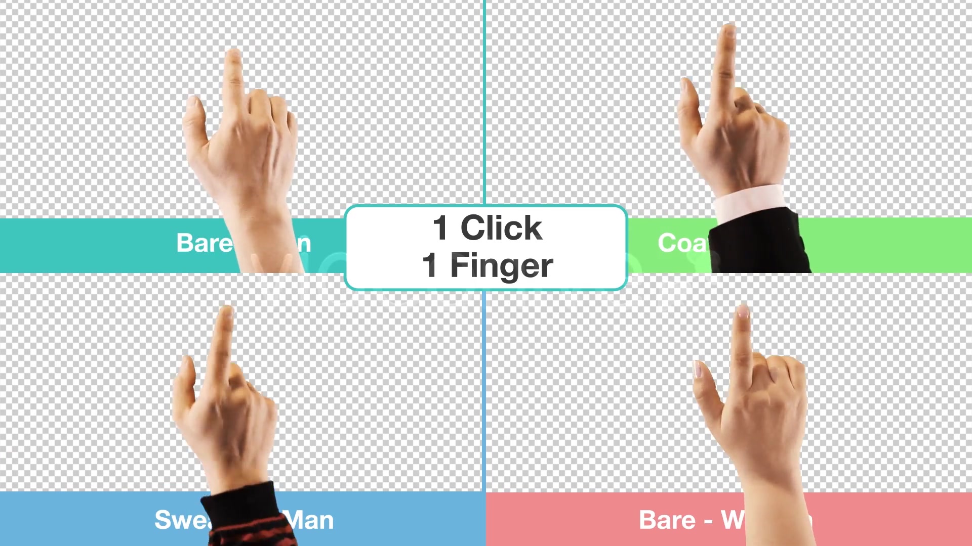 Hand Touch Gestures  Videohive 11736571 Stock Footage Image 3