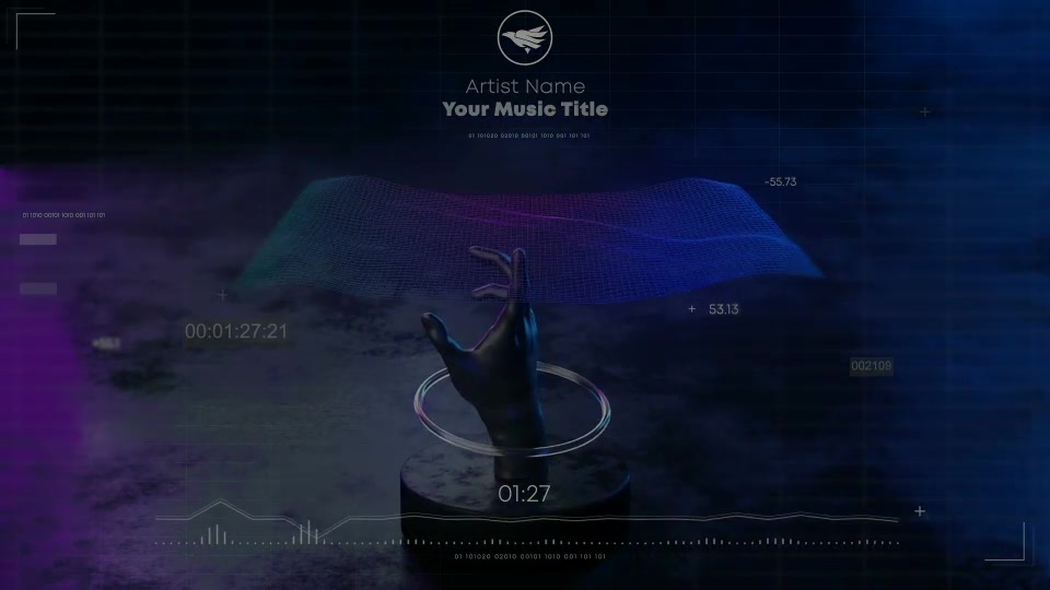 Hand Wave Music Visualizer Videohive 30364228 After Effects Image 13